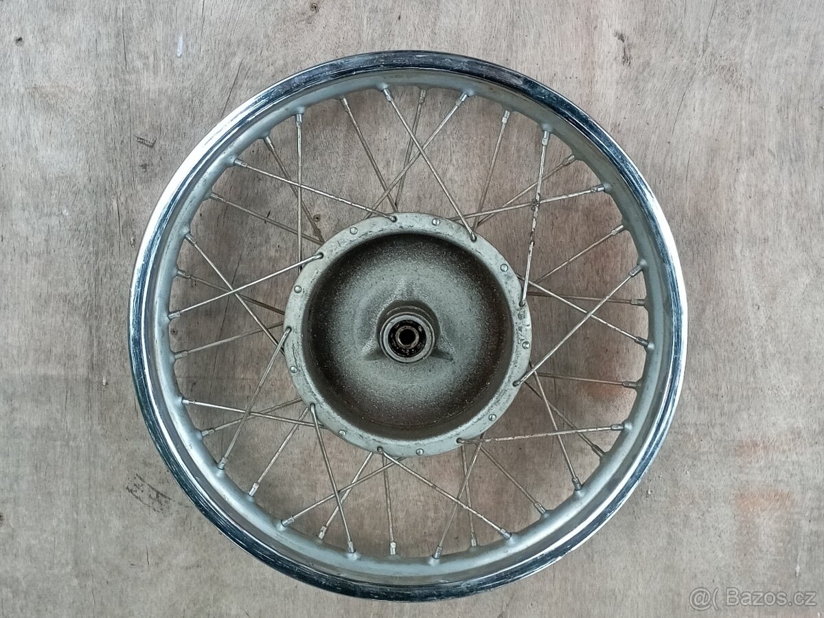 Přední kolo Jawa půlbuben - 2