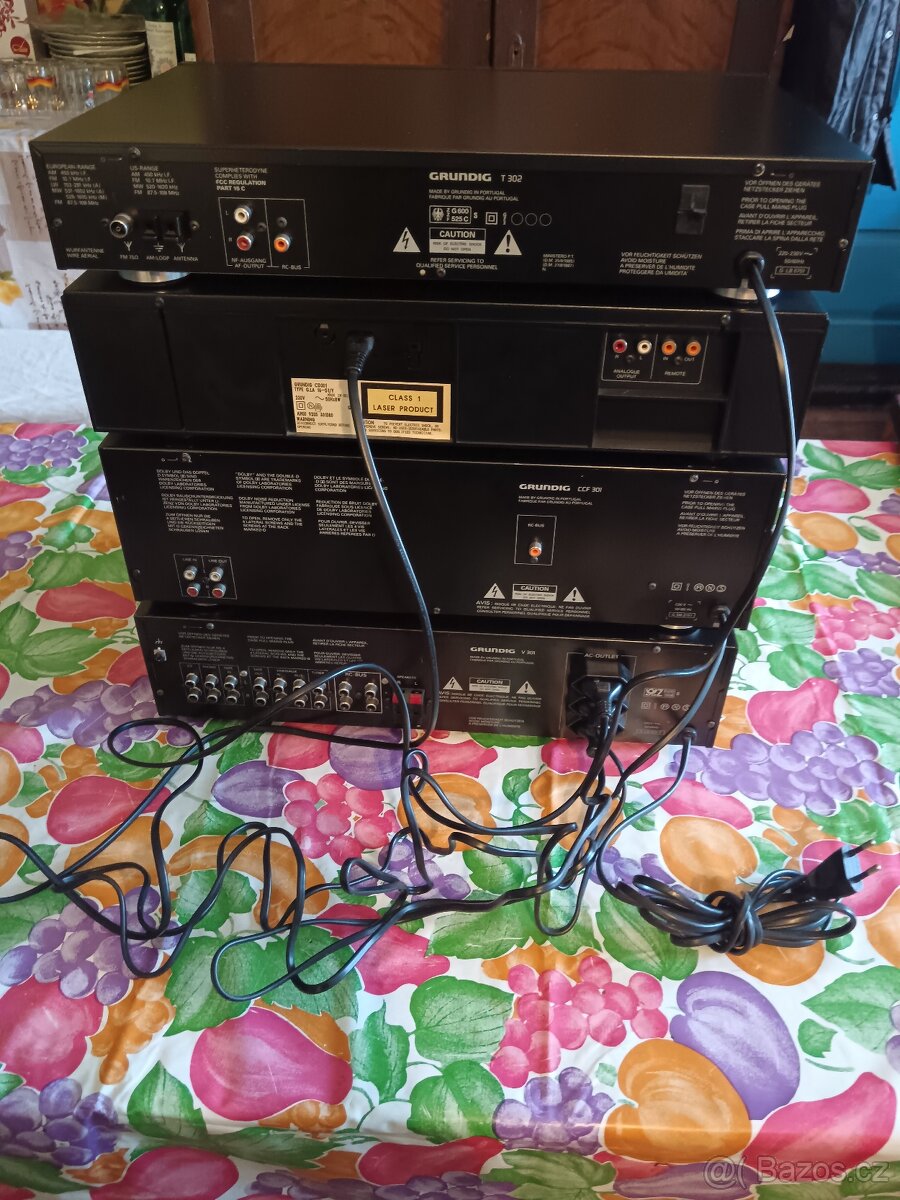 Grundig- CD,Tuner,Tape deck,Zesilovač - 2