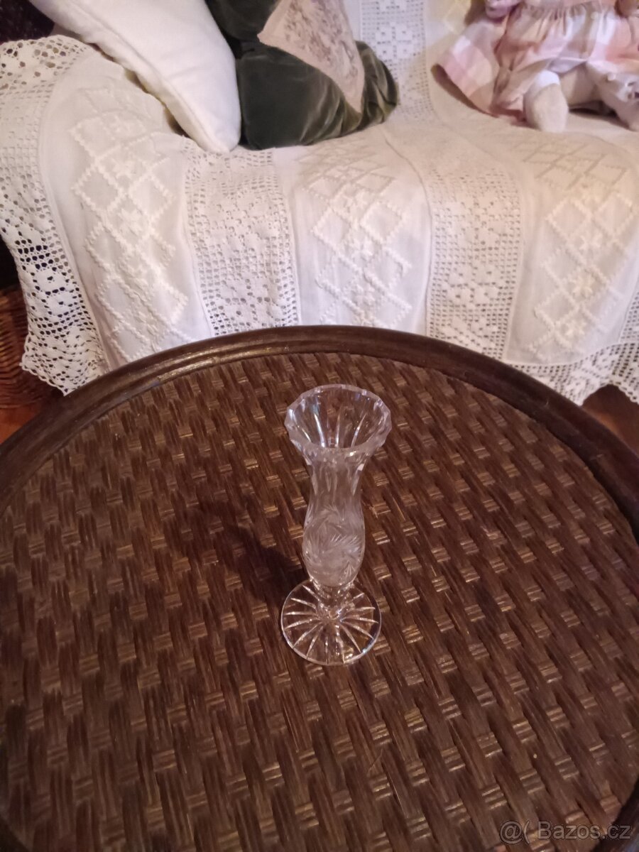 Vázička malá broušená - 2