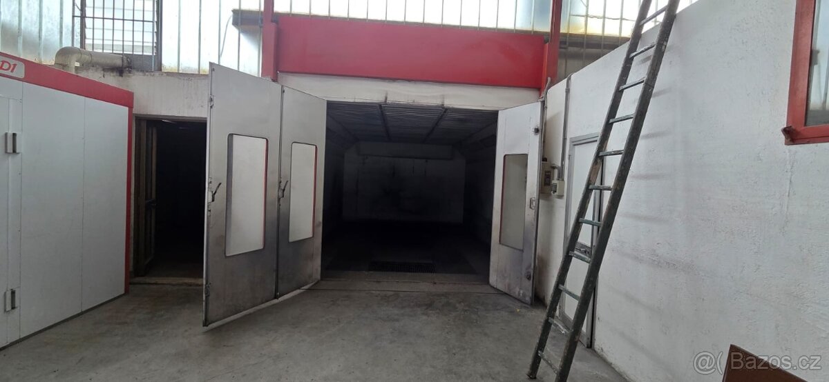 Lakovací a sušící kabina - 2