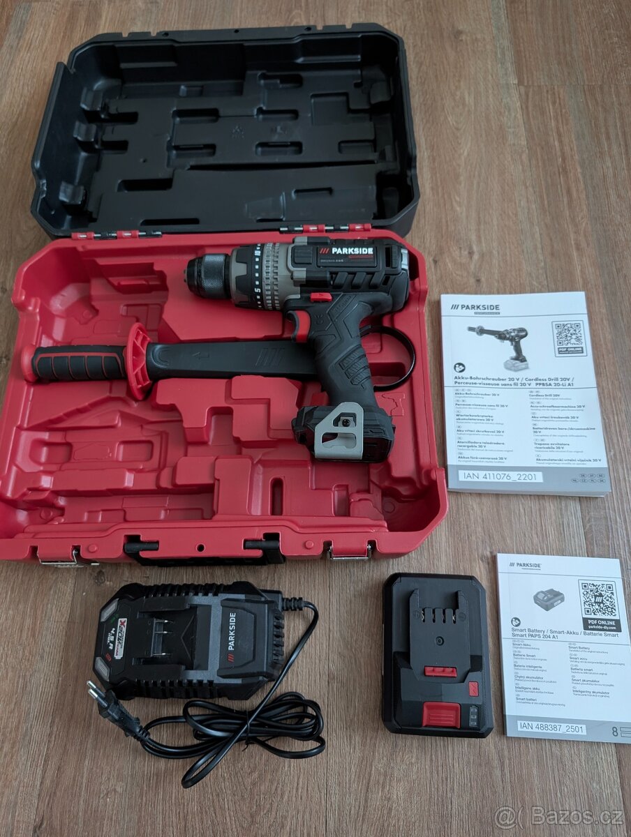 SADA parkside PERFORMANCE Aku vrtačka, baterie 4Ah, nabíječk - 2