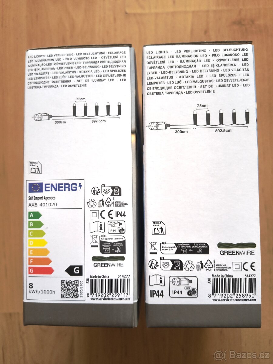 LED OSVĚTLENÍ - PÁS 120 LED /NOVÉ/ - 2