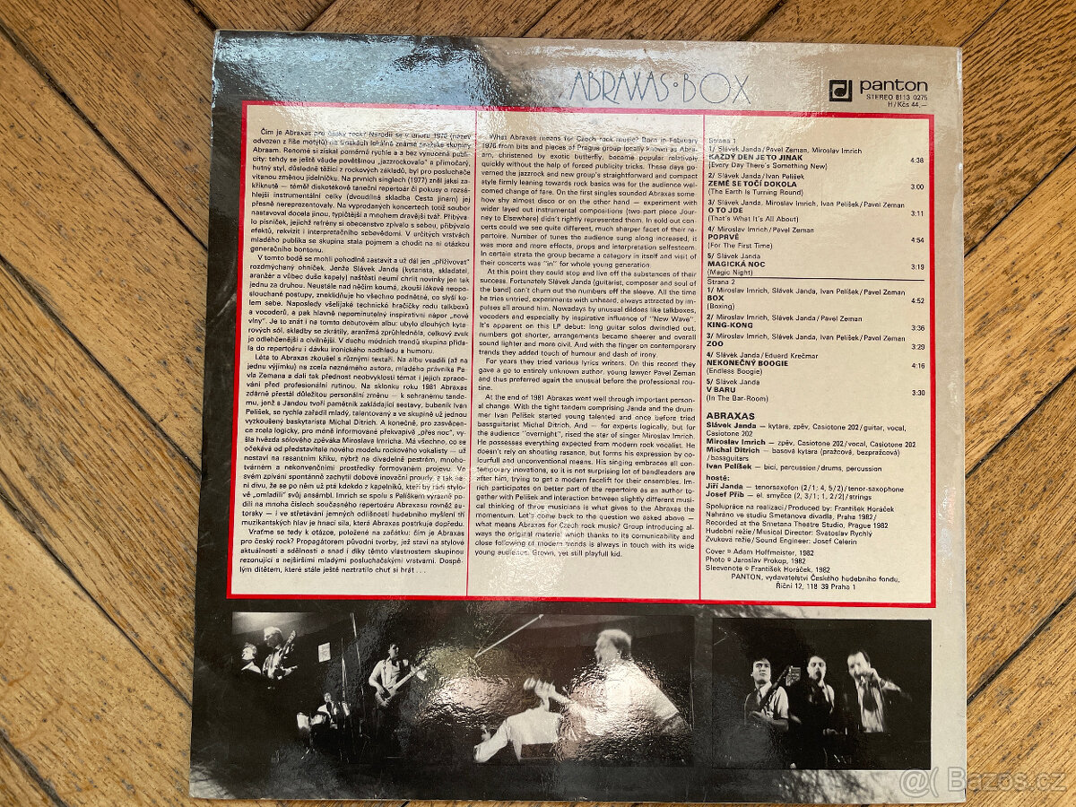 LP deska ABRAXAS Box - 2