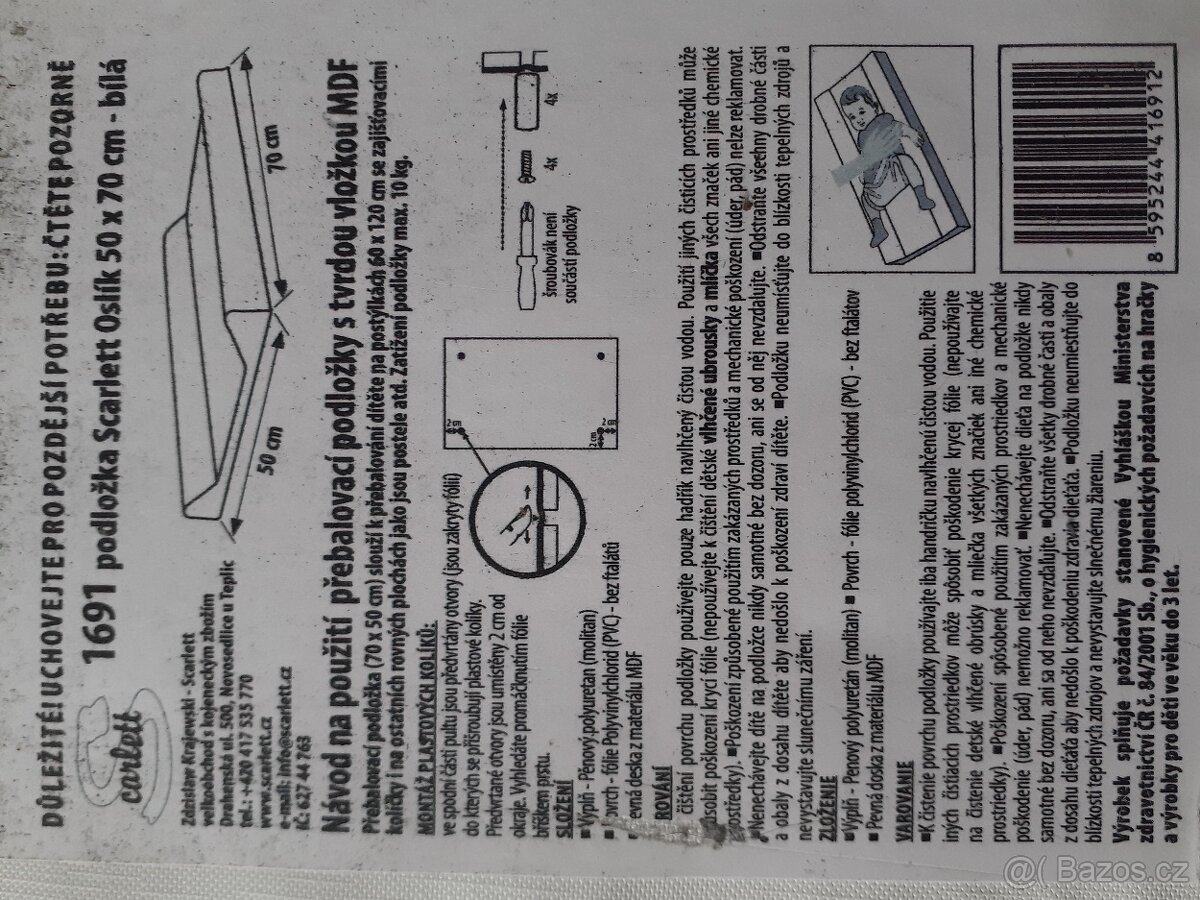 Přebalovací podložka - 2