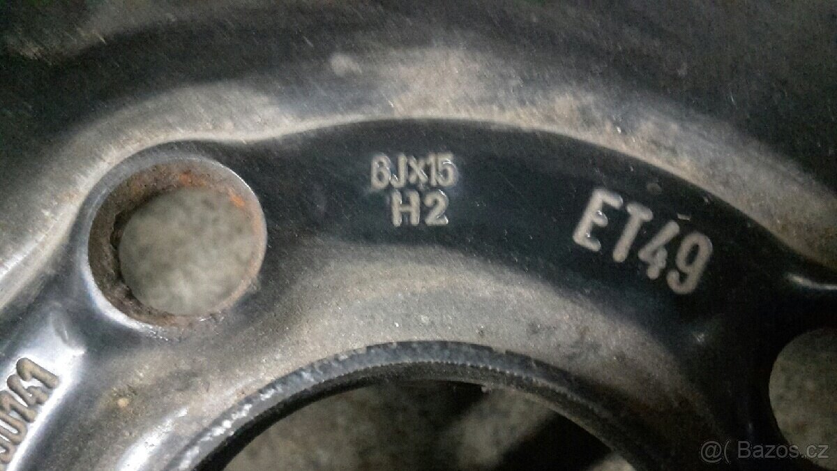 2ks plechových disků - 2