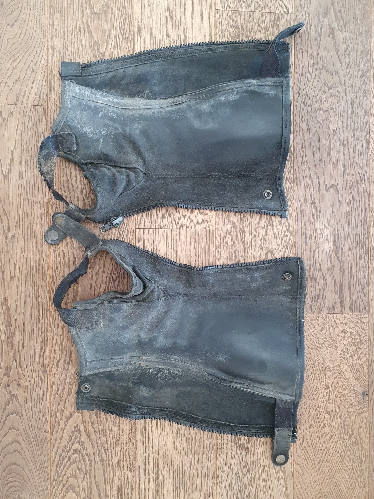 Kožené dětské chapsy XXS - 2