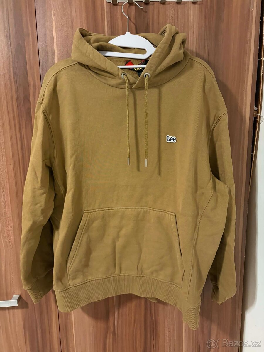 Mikina LEE světle hnědá v. M - 2