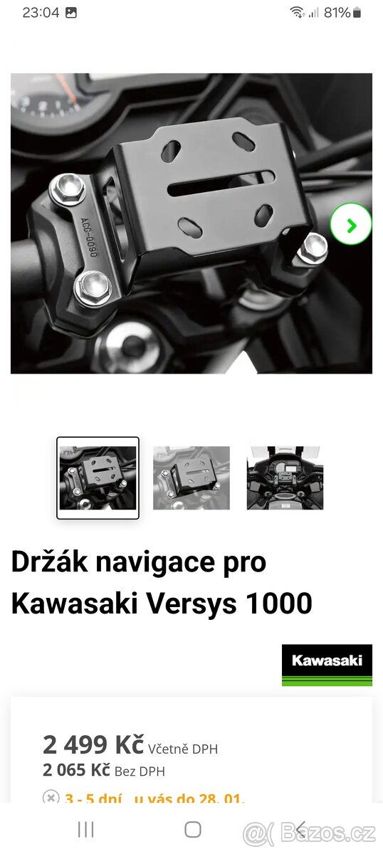 Versys držák navigace - 2