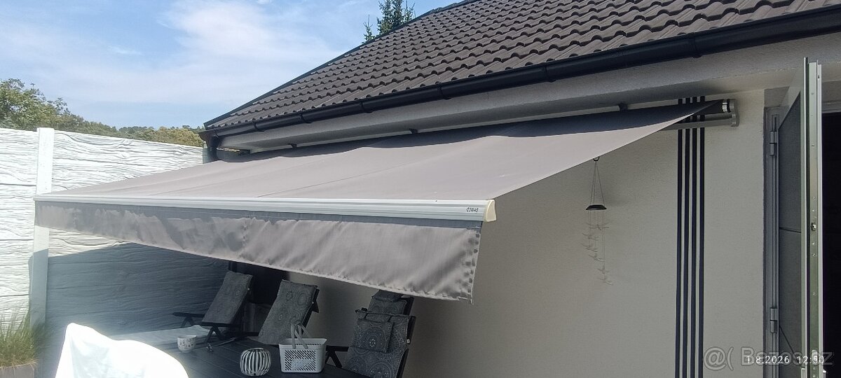 Prodám výsuvnou markýzu 5x3 m - 2