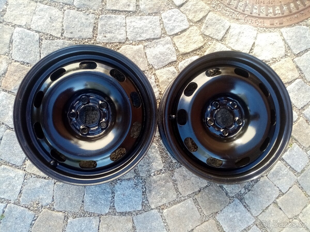 VW PLECHOVÉ DISKY R15 - 2