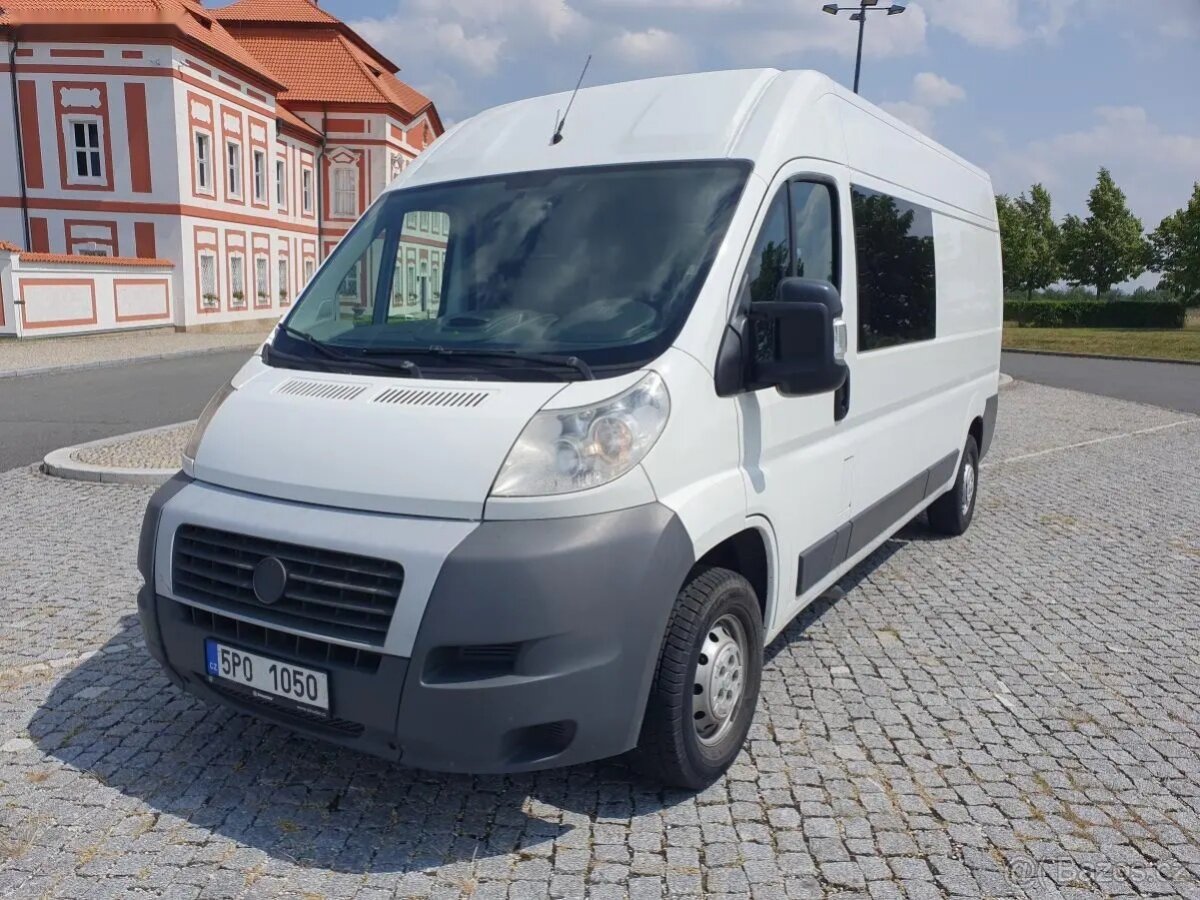 Fiat Ducato, L3H2, 2.3- 120, 6 míst, DPH - 2