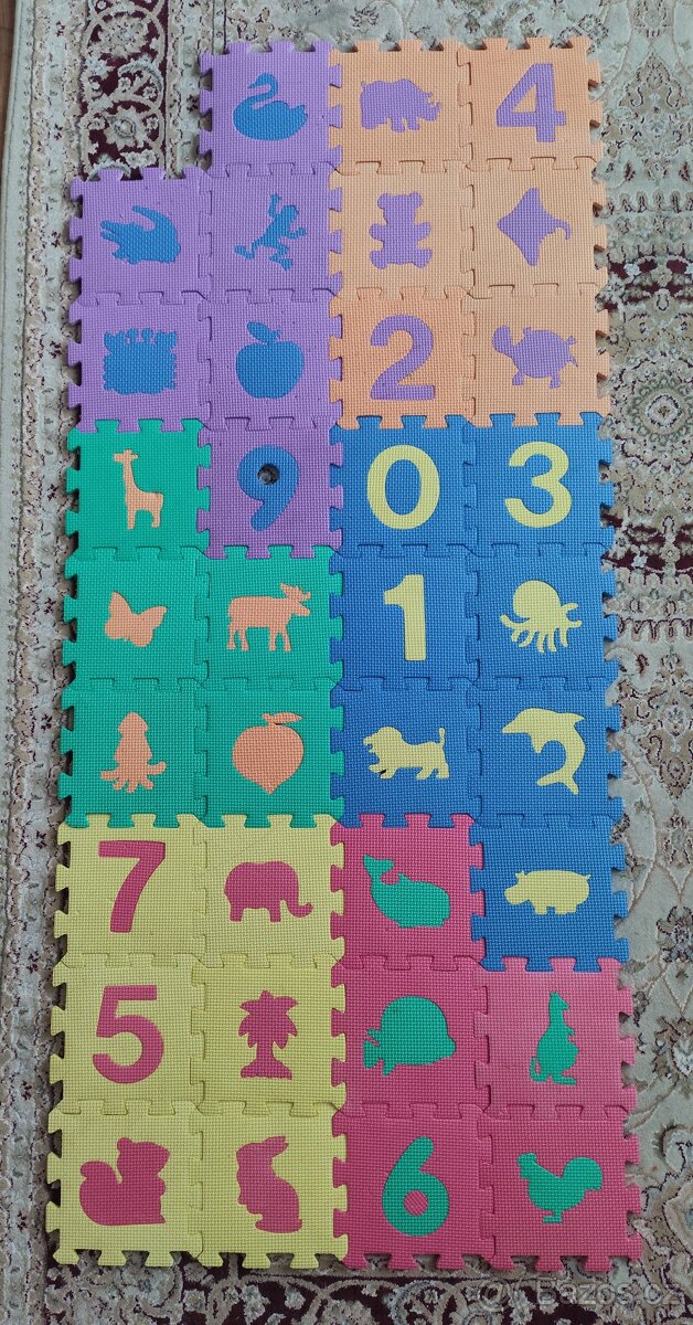 Pěnové kostky a puzzle - 2