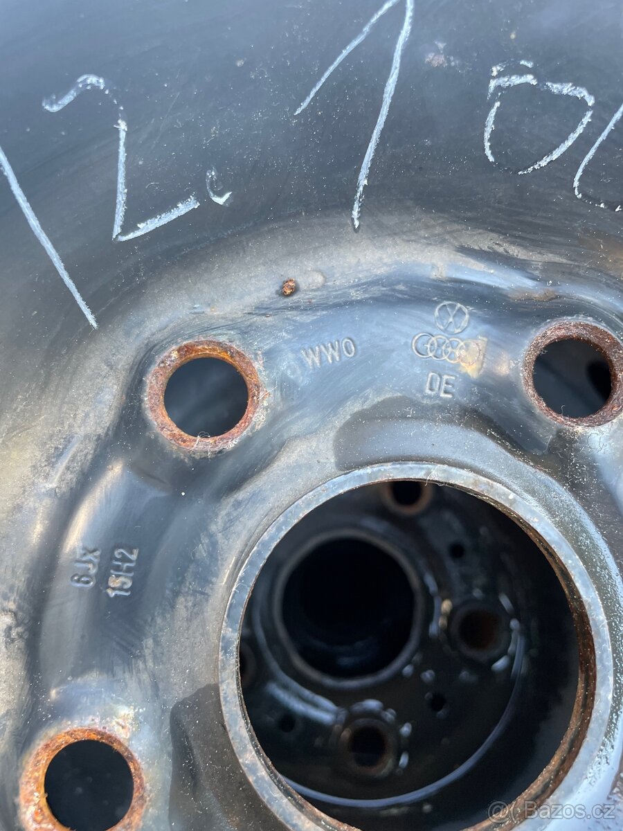 2x Plech sada 5x112 R15 - 2