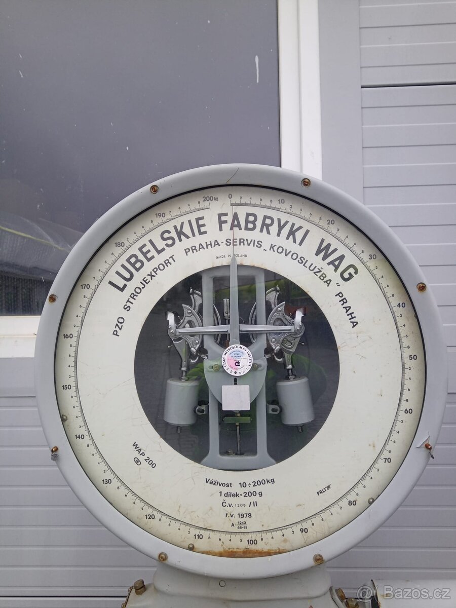 200kg analogová váha - 2