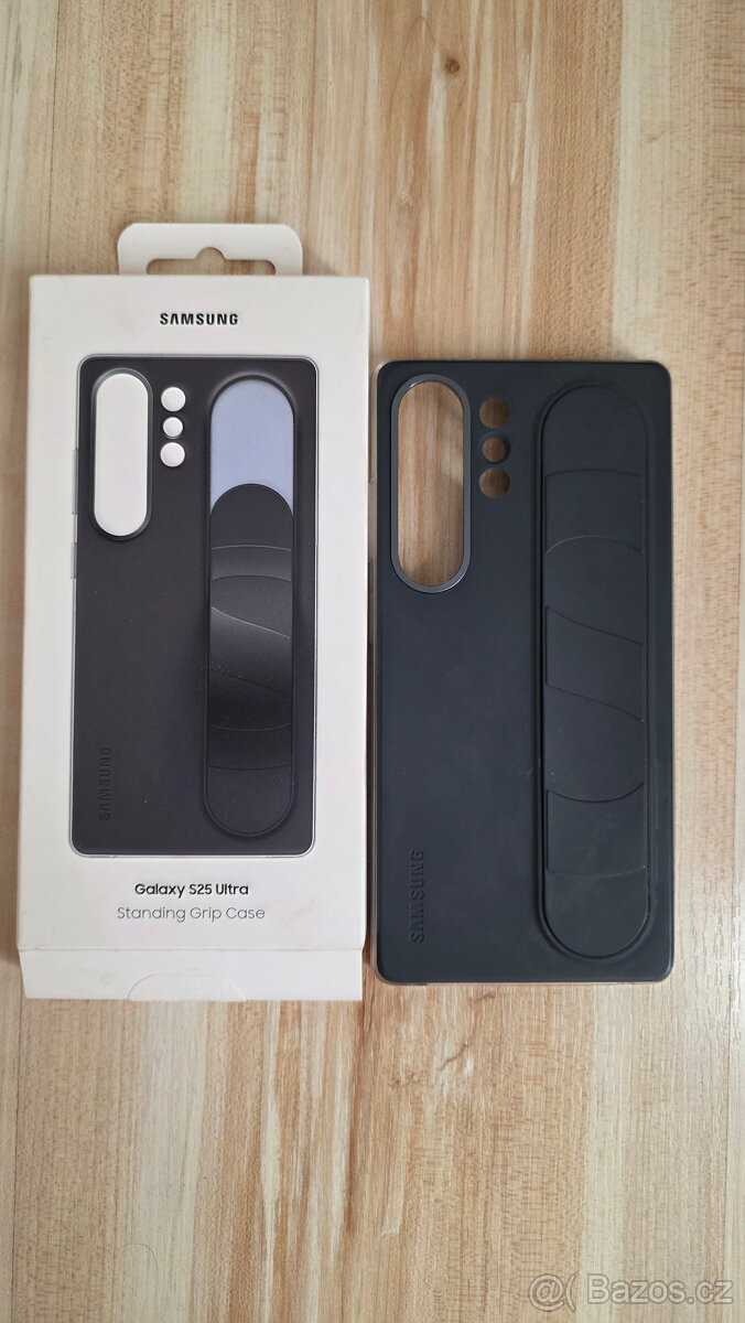 Kryt pro Samsung S25 Ultra s poutkem - black - 2