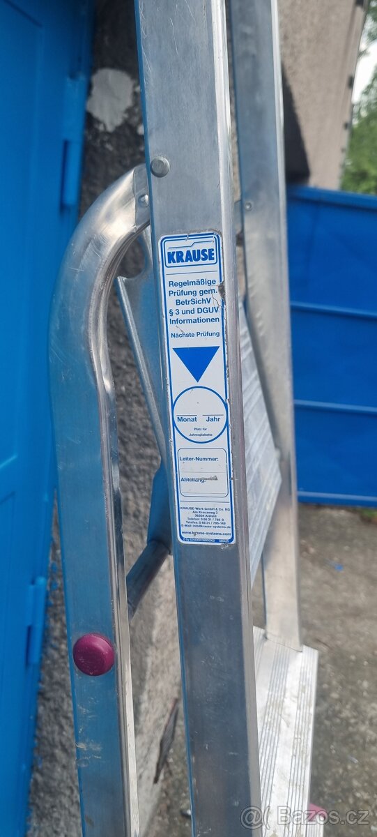 KRAUSE Schůdky AL 1,4m 7p. /000743/ - 2