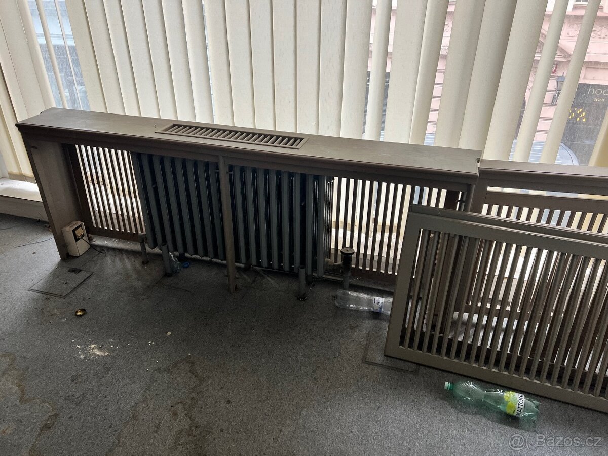 Dubové kryty radiátorů - 2