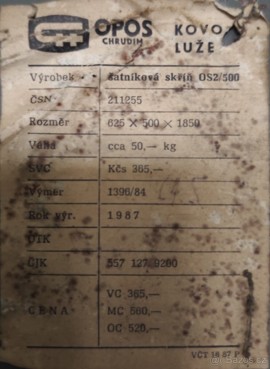 Kovové šatní skříně - 2