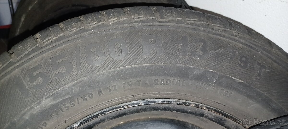 Letní pneu s disky R13 - 2