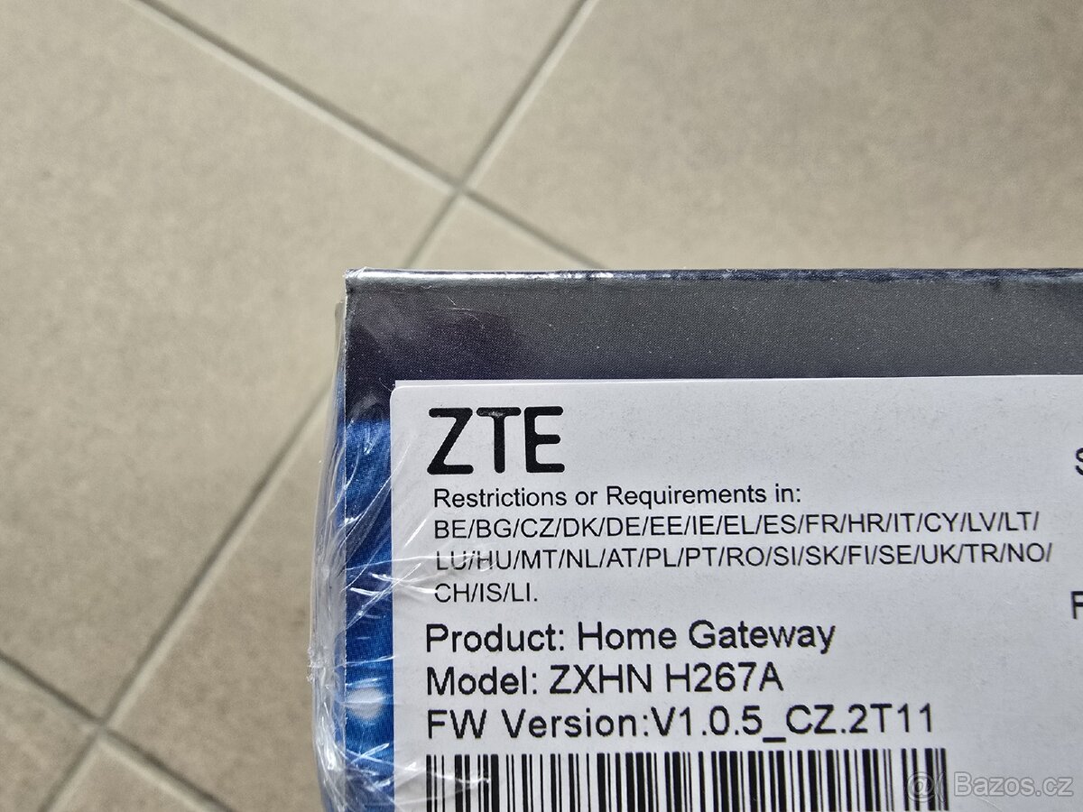 Wi-Fi router, VDSL2 modem ZTE H267A - 2