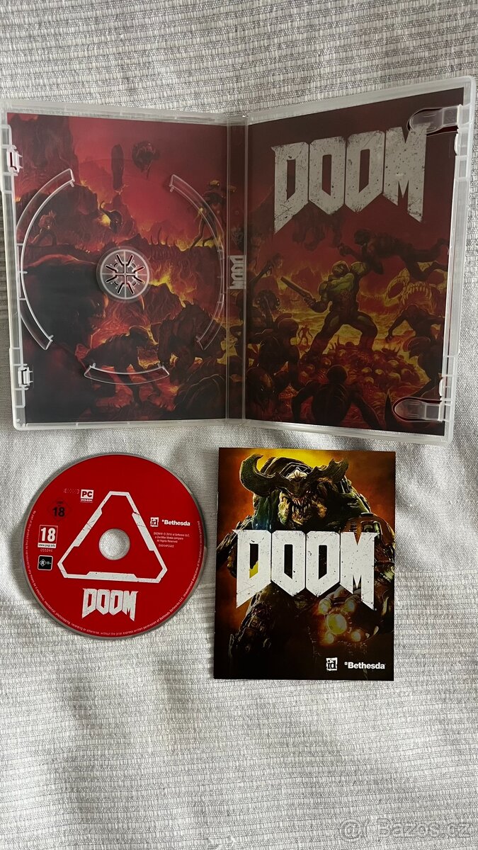PC Doom - jen obal + instalační CD bez klíče - 2