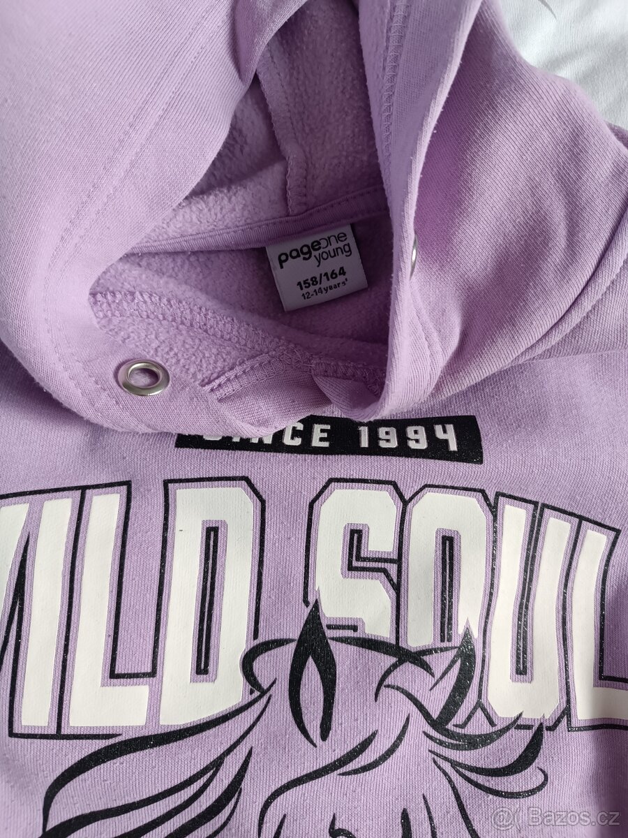 Mikina s koněm vel.158/164 - 2