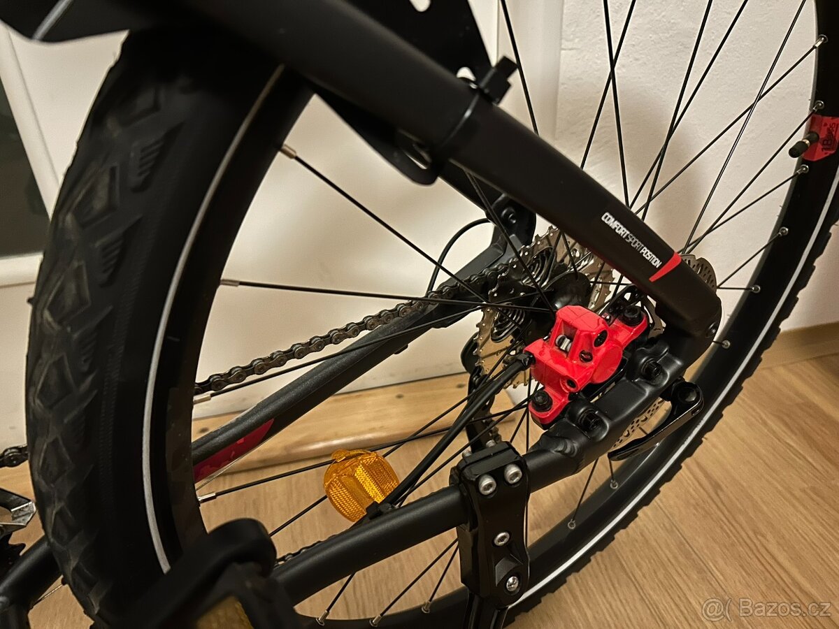 ROCKRIDER ST 540 ŠEDO-ČERVENÉ - 2