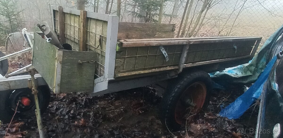 Vlečka za malotraktor - 2