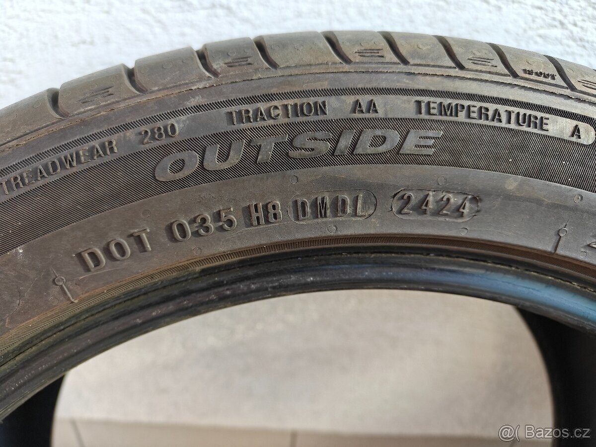 4x letní pneu Nexen N\'fera Sport 225/45 R17 DOT 2424 - 2