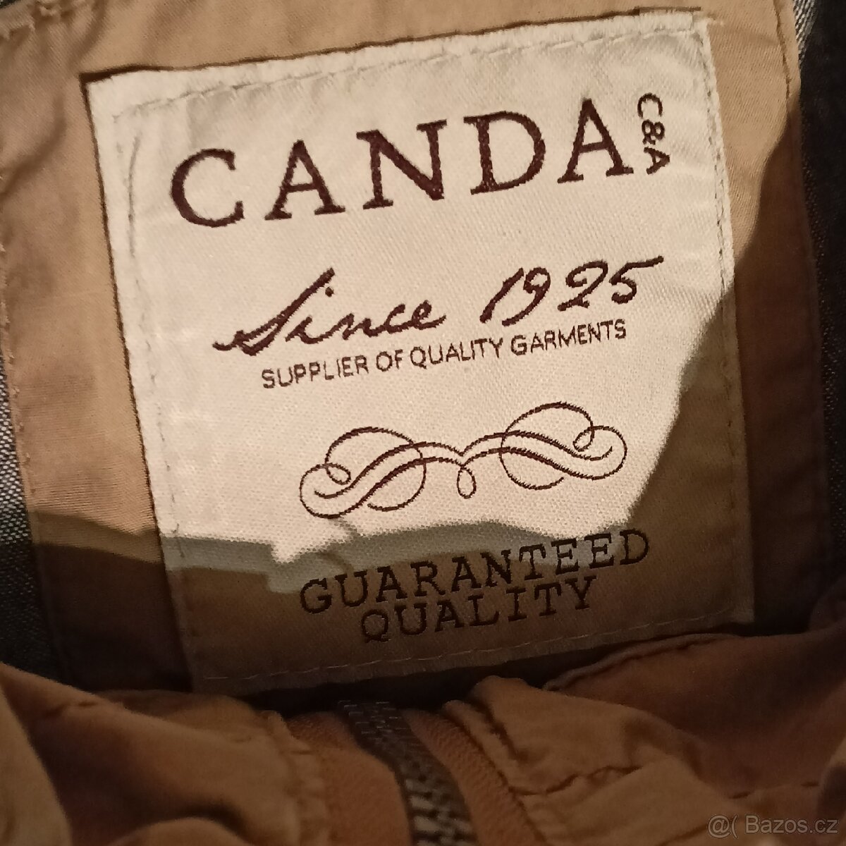 Hezká podzimní pánská bundička kvalitní velikost XXL - 2