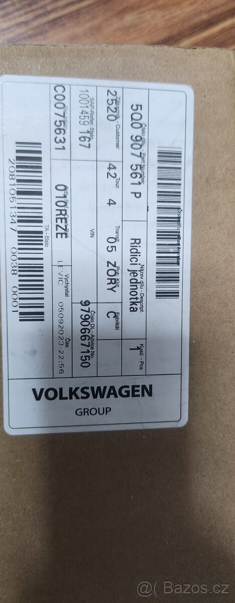 Acc radar 5Q0907561P - 2