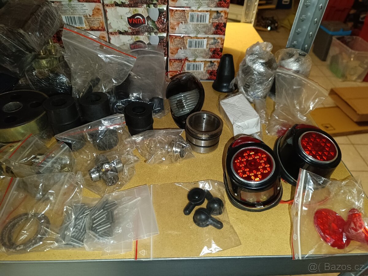 Díly na Ural m72 a k750 a MT - 2