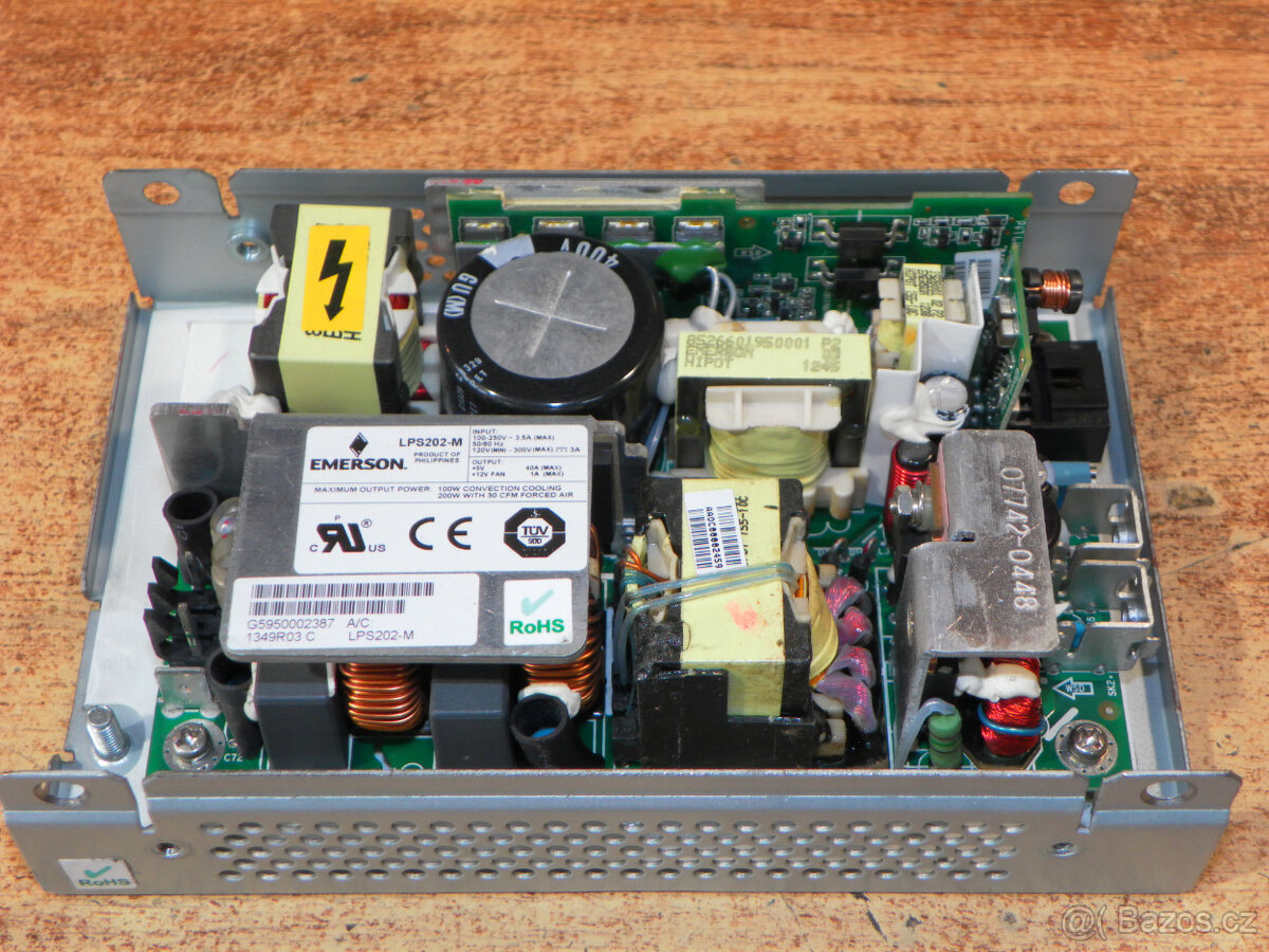 3x napájecí zdroj EMERSON LPS200-M, 5, 12, 24 VDC / 700 W - 2