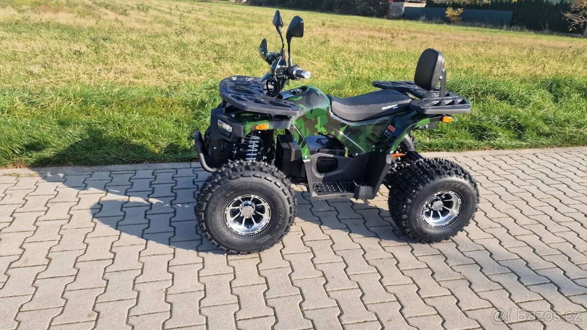 Dětská elektro čtyřkolka ATV Hunter II Deluxe 1500W 60V dife - 2