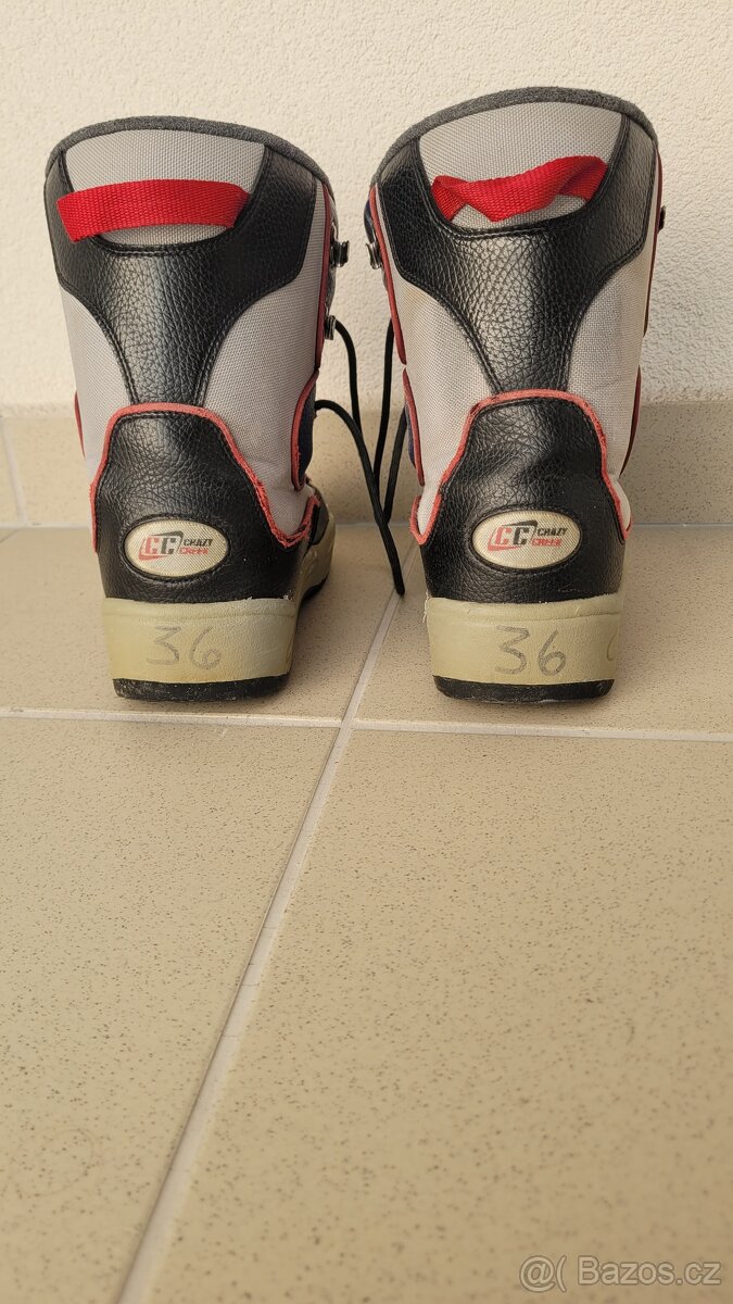 Dětské boty na snowboard vel. 36 - 2