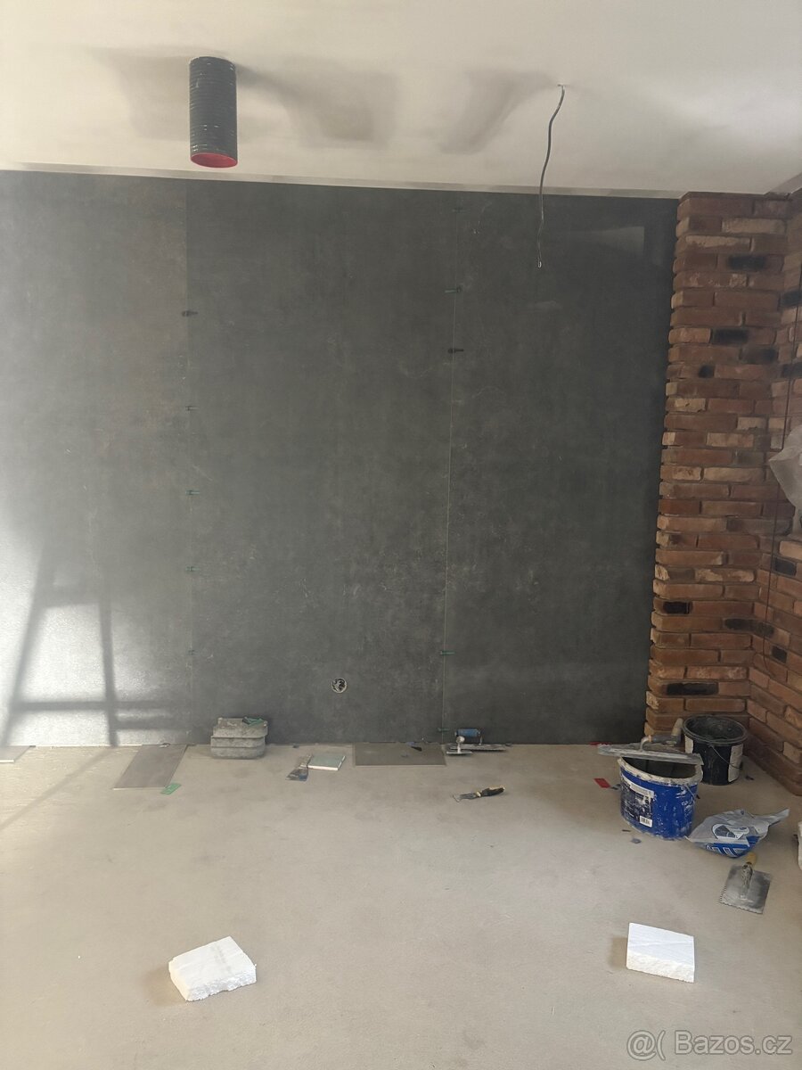 Velkoformátová dlažba antracit (21.16m2) - 2