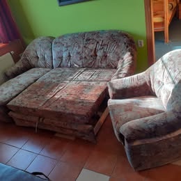 Rozkládací sedačka - 2