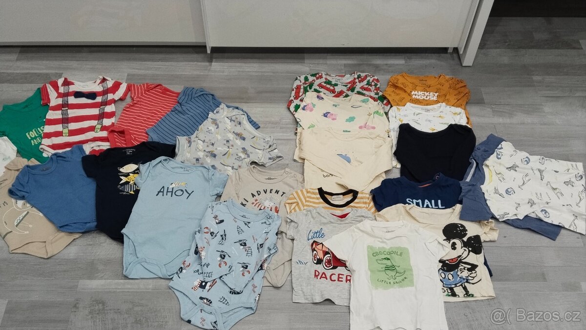 Bodyčka, trička 74-86 - 2