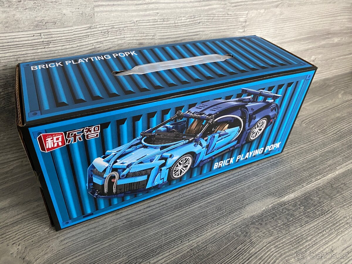 NOVÉ Bugatti Chiron - 1000+ks kostek - 2
