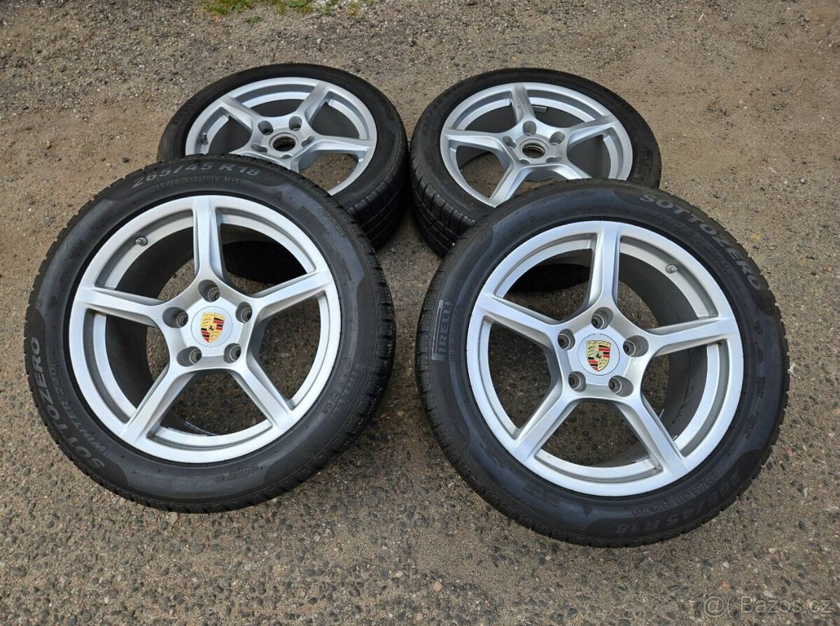 Originální alu kola Porsche 5x130 + - 2