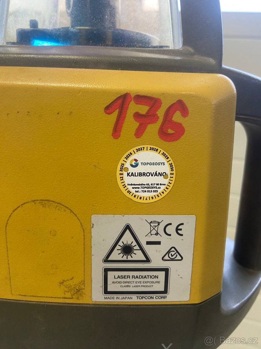 Sklonový rotační laser TOPCON RL-200 2S + stativ - 2