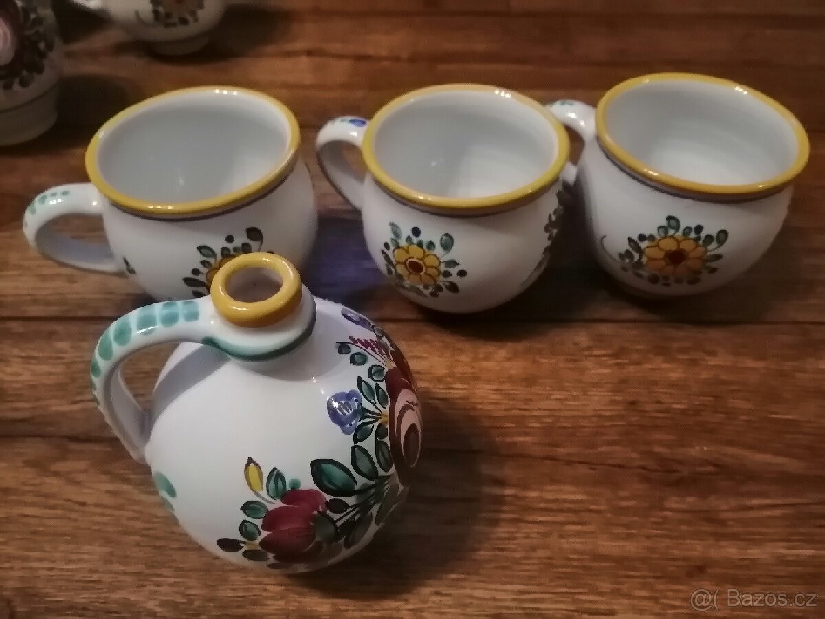 Tupeská keramika více kusů - 2