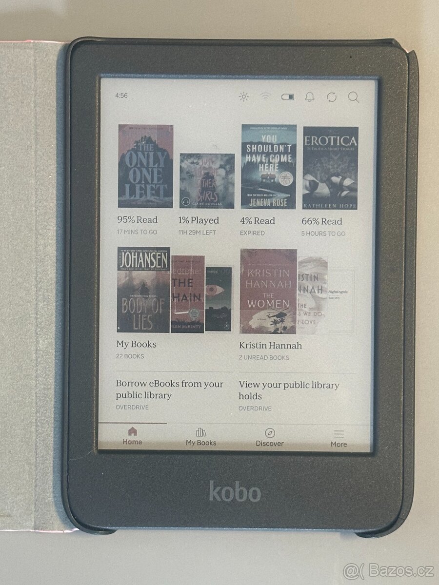 Čtečka knih KOBO CLARA COLOUR 16GB N367 + obal - 2