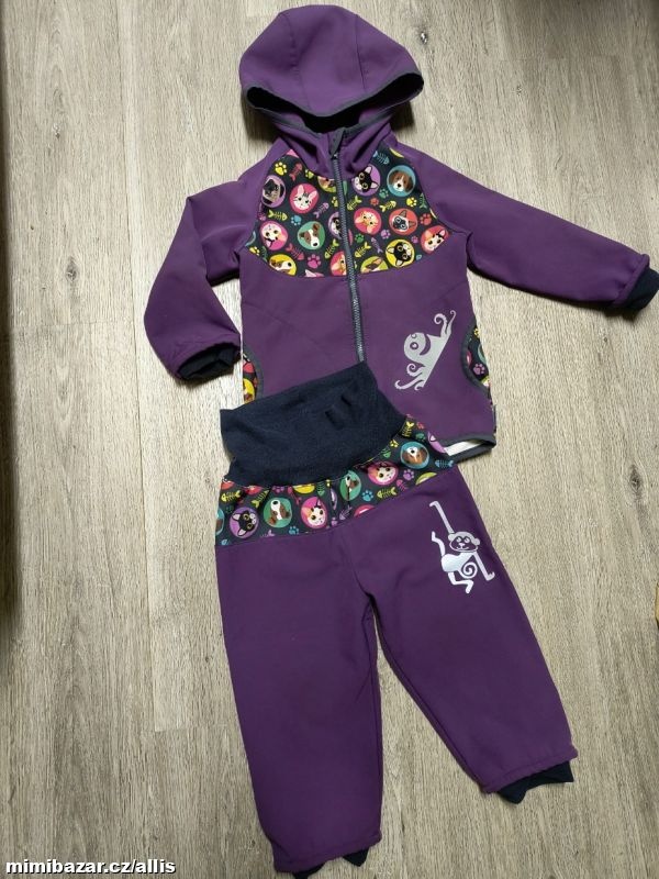 Softshellová souprava Unuo vel.98 - 2