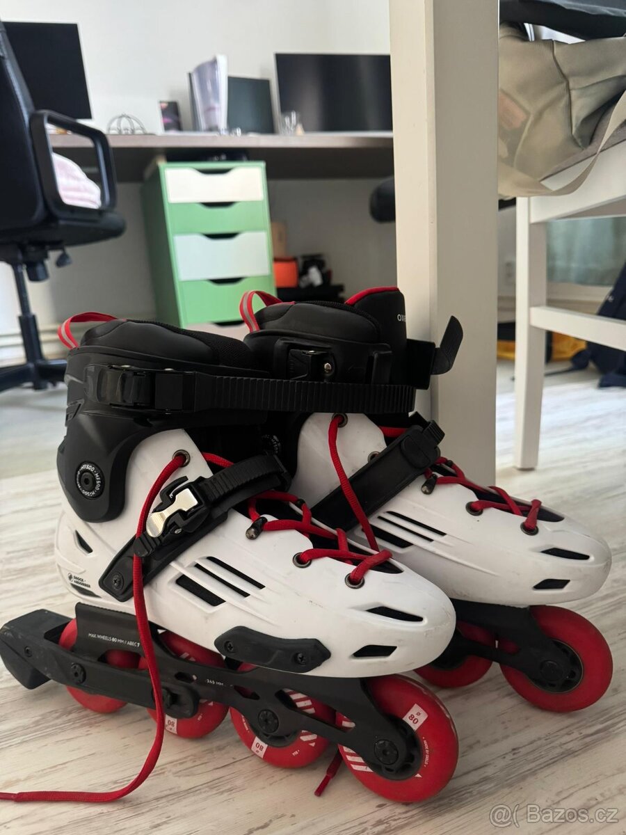 Inline kolečkové brusle Decathlon vel. 44 - 2