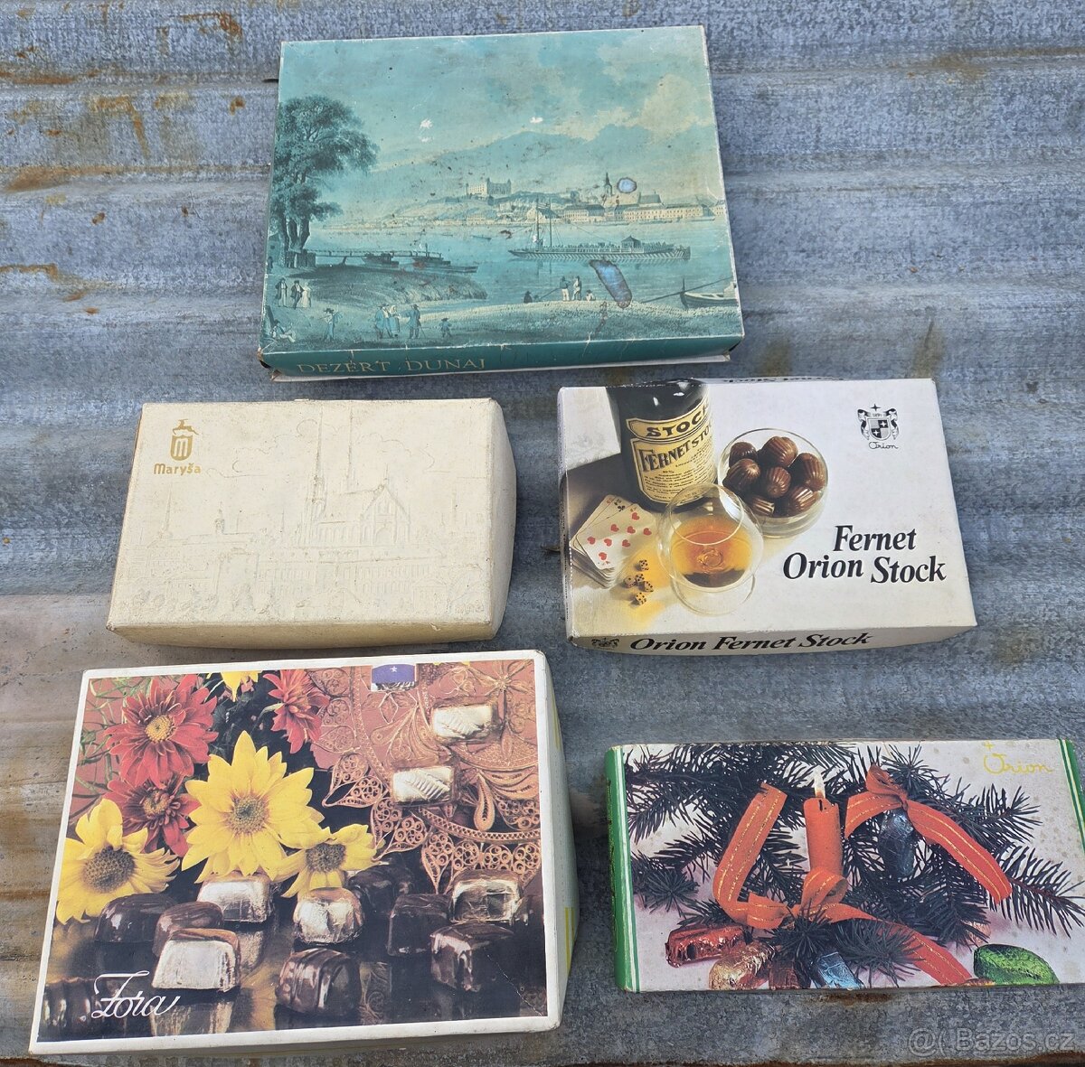 Retro obaly od bonboniér - 2