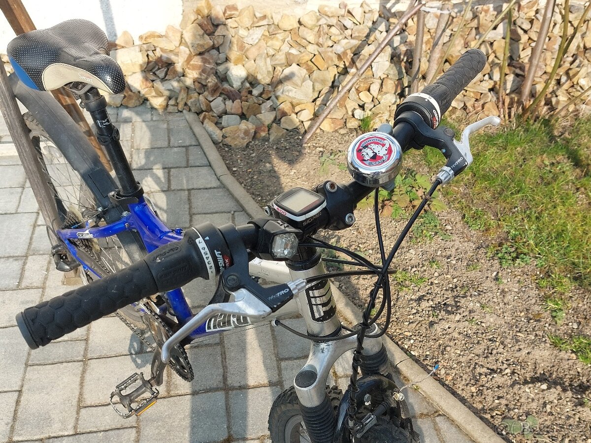 Prodám dětské kolo HARO 24" - modré - 2