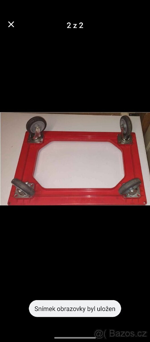 Vozík na přepravky - 2