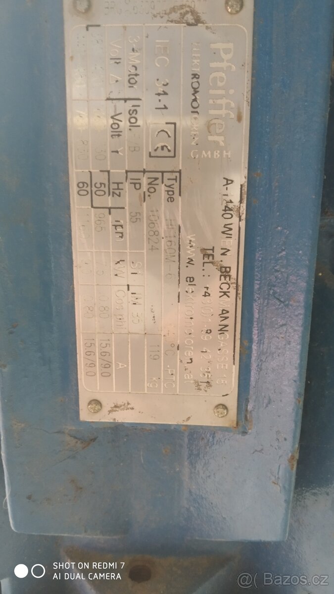 Elektromotor 7,5kw - 2