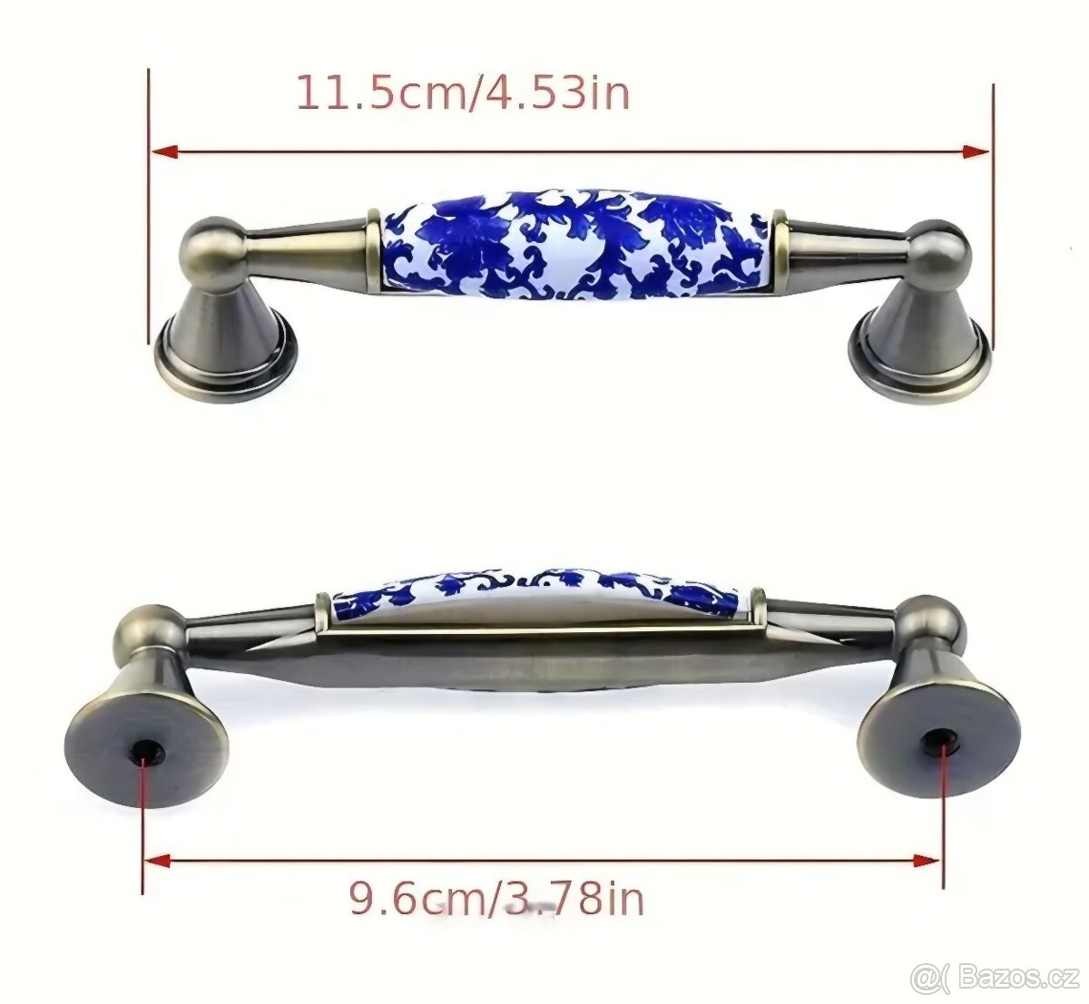 Nábytkové úchytky celkem 14 kusů - 2